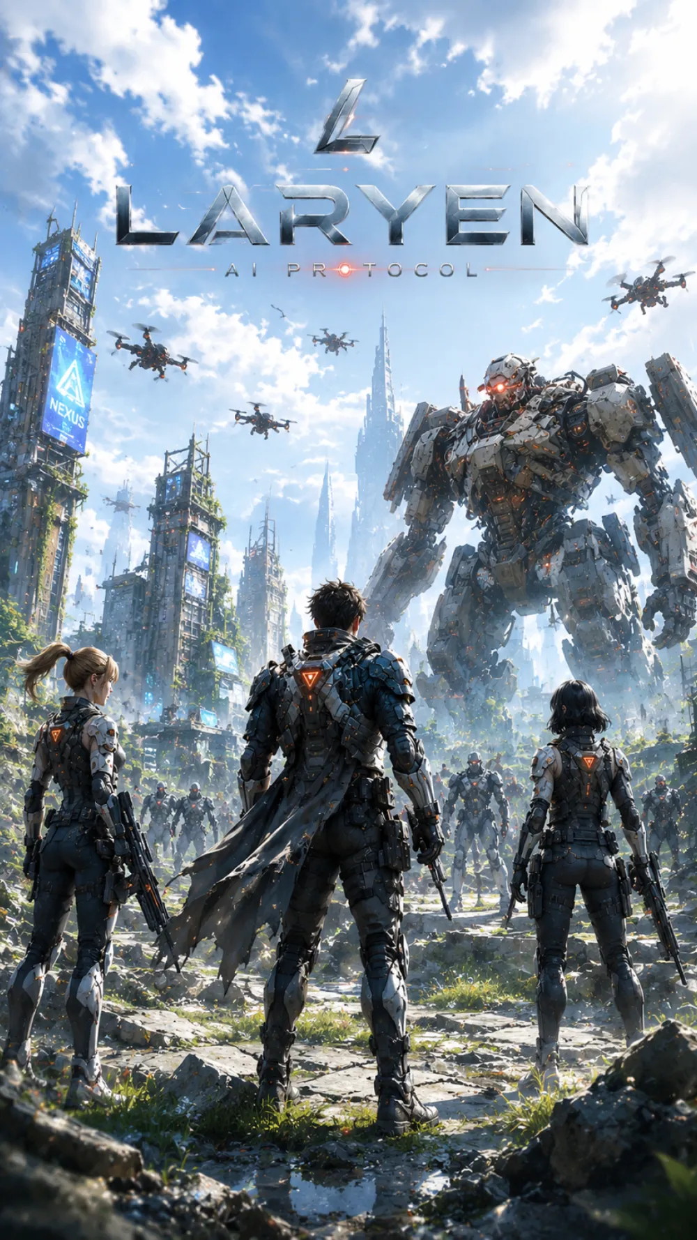 Reclaimers stand against the machines of Obsidian.